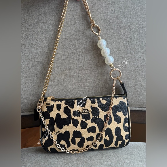 Coach Handbags - NWT！3PCS COACH Nolita 19 With Leopard Print（CBM66）fast shipping MOTHER DAY GIFT